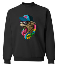 Load image into Gallery viewer, 3D Printed Crazy DJ Cat Sweatshirts