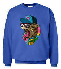 Load image into Gallery viewer, 3D Printed Crazy DJ Cat Sweatshirts