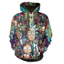 Load image into Gallery viewer, Cartoon Rick and Morty