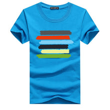 Load image into Gallery viewer, Colorful Stripe T-shirt