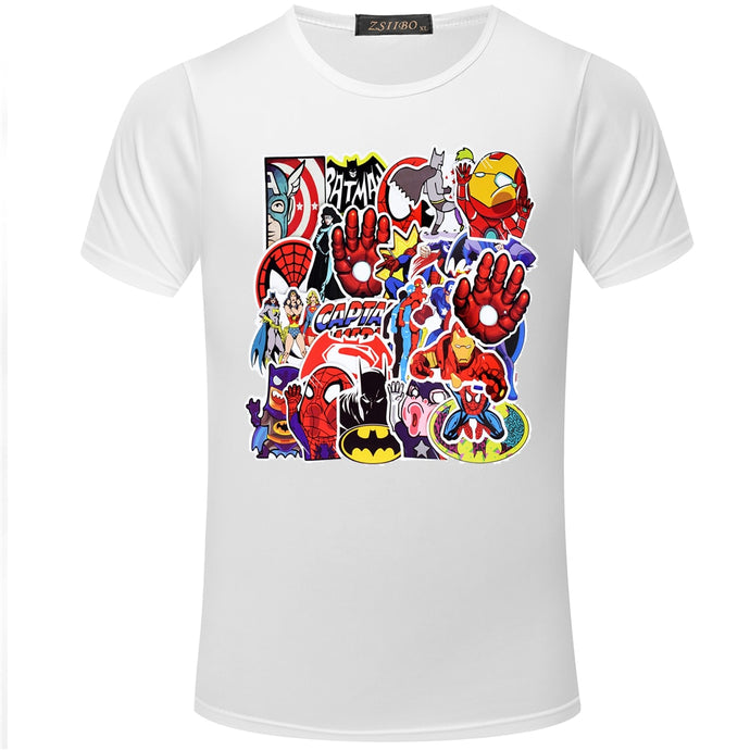 Cartoon Hero T-Shirt Superman