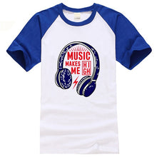 Load image into Gallery viewer, Headset Cartoon Casual T-Shirt