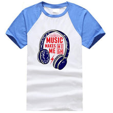 Load image into Gallery viewer, Headset Cartoon Casual T-Shirt