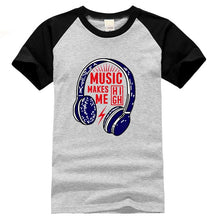 Load image into Gallery viewer, Headset Cartoon Casual T-Shirt