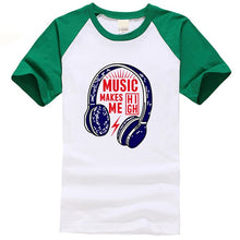 Load image into Gallery viewer, Headset Cartoon Casual T-Shirt