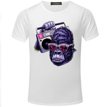 Load image into Gallery viewer, Hip hop Cartoon Animals Summer T-shirt