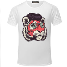 Load image into Gallery viewer, Hip hop Cartoon Animals Summer T-shirt