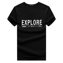 Load image into Gallery viewer, Streetwear Casual Round Neck Cotton T-shirt