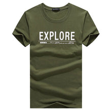 Load image into Gallery viewer, Streetwear Casual Round Neck Cotton T-shirt