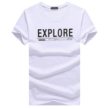 Load image into Gallery viewer, Streetwear Casual Round Neck Cotton T-shirt