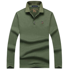 Load image into Gallery viewer, Polo Embroidery Casual Shirt